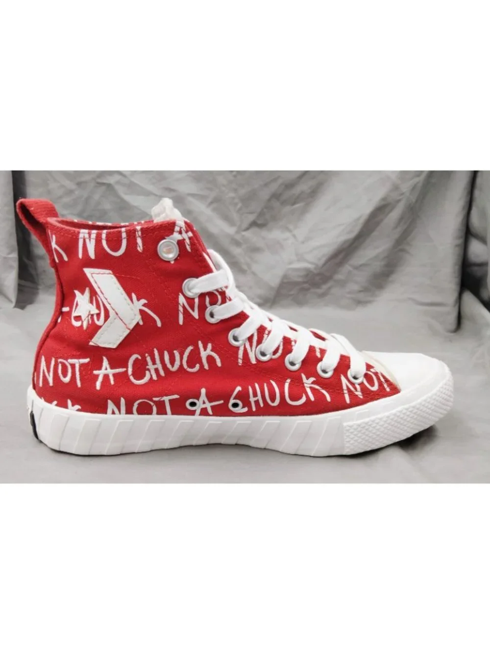 Converse UNT1TL3D Not A Chuck 171962C Red White High Top Mens 9 Womens 11